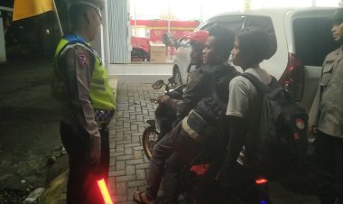 Tekan  Kriminalitas di Bulan Ramadhan  Polsek Gabungan  Wilayah Sukabumi Timur Gelar Razia