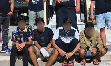 Tim Resmob Polsek Maesa Amankan Empat Terduga Pelaku Penganiayaan
