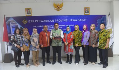 Penyerahan LKPD Unaudited Kota Sukabumi Ke BPK