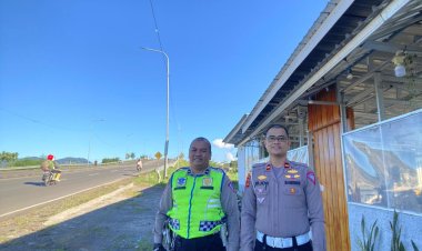 Cegah Gangguan Kamtibmas,Polsek Sukaraja Gelar Pengaman 'Ngabuburit'