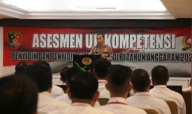 Tim Mabes Polri Gelar Assesment Uji Kompetensi Penyidik di Lingkungan Polda Sulut