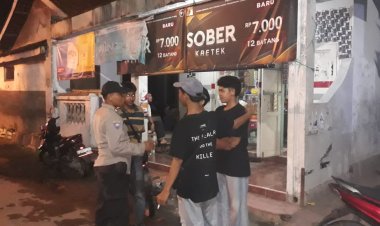 Polsek Plered Laksanakan Patroli Dialogis,Guna Cegah Gangguan Kamtibmas