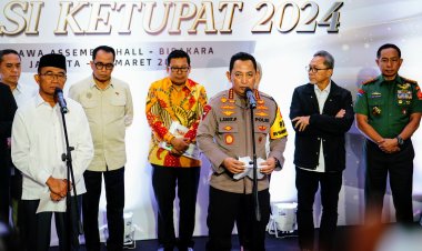Rakor Ops Ketupat, Kapolri Persiapkan Mudik 2024 Aman-Lancar