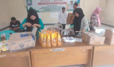 Penuhi Kebutuhan Pokok Warga Pemda Kaur Gelar Bazar Murah