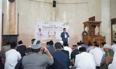 Pemkot Sukabumi Gelar Peringatan Nuzulul Qur'an di Masjid Agung