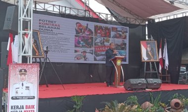 BP2MI Gandeng Pemdes Widasari dan Cybers Job Gelar Sosialisasi di Indramayu