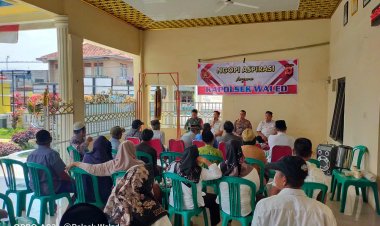 Melalui Jum'at Curhat, Kapolsek Waled Dengar Keluhan Warga Binaanya