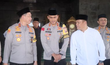 Safari Ramadhan Kapolda Bengkulu Kunjungi Polres Kaur