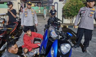 Ciptakan Rasa Aman, Polsek Gegesik Gelar Razia Knalpot