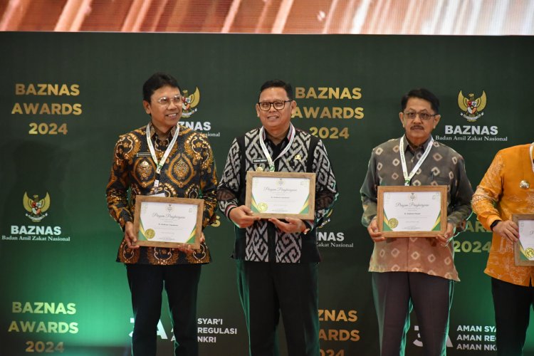 Kota Sukabumi Meraih Penghargaan Baznaz Award 2024