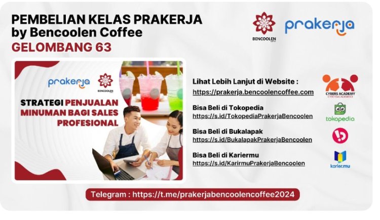 Pelatihan Prakerja  Solusi Buka Peluang Usaha