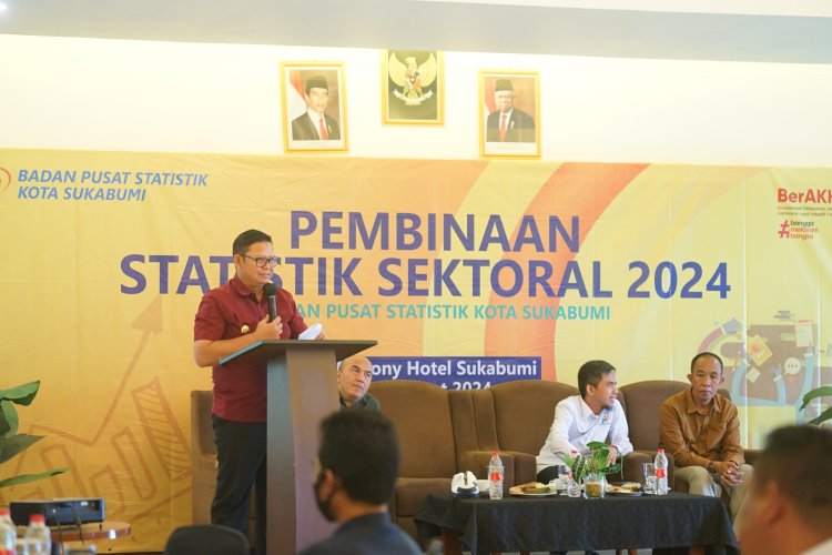 Badan Pusat Statistik BPS Kota Sukabumi menyelenggarakan kegiatan Pembinaan Statistik Sektoral Tahun 2024