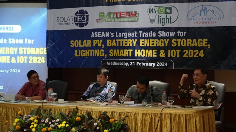 APTIKNAS Dukung Solartech Indonesia, Inalight dan SmartHome+City Indonesia 2024