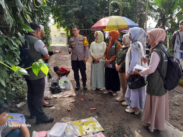 Upaya Polsek Kebonpedes Berikan Himbauan Kepada Pedagang di Lingkungan Sekolah