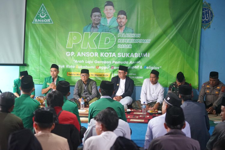 Pj. Wali Kota Sukabumi Buka PKD GP Ansor: Dorong Peran Pemuda dalam Mewujudkan Kota Sukabumi Unggul dan Damai