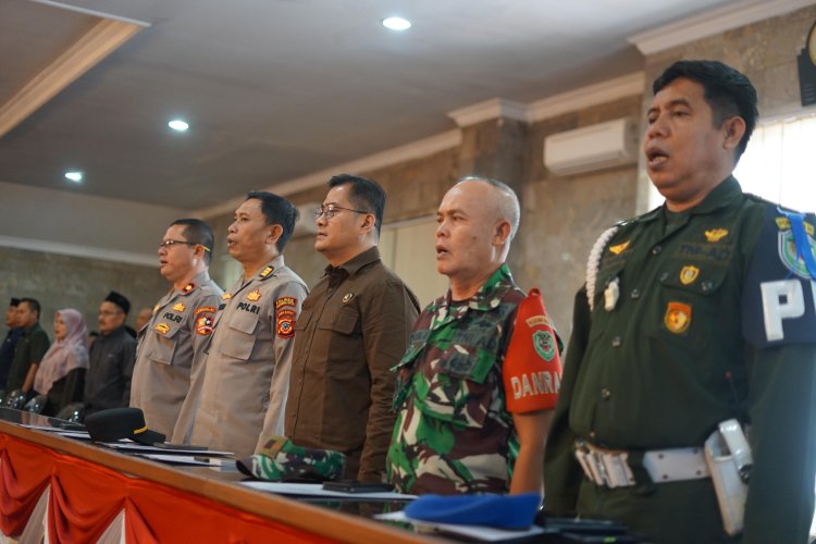 Penjabat Wali Kota Sukabumi, Paparan  LKPJ di Ruang Paripurna DPRD
