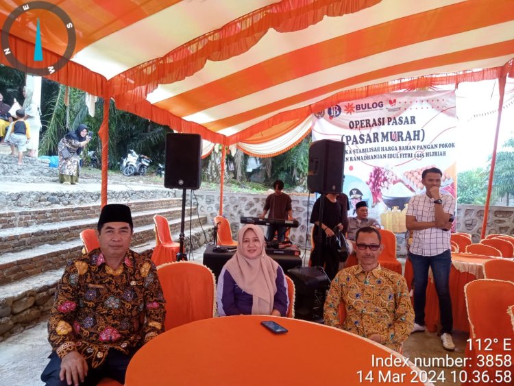 Pemprov Bengkulu dan Pemda Kabupaten Kaur,Gelar Pasar Murah