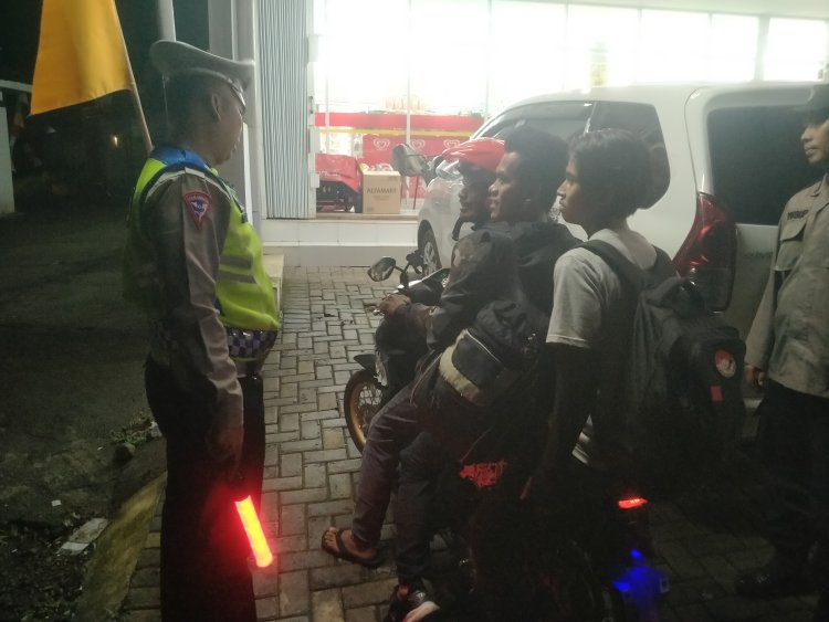 Tekan  Kriminalitas di Bulan Ramadhan  Polsek Gabungan  Wilayah Sukabumi Timur Gelar Razia