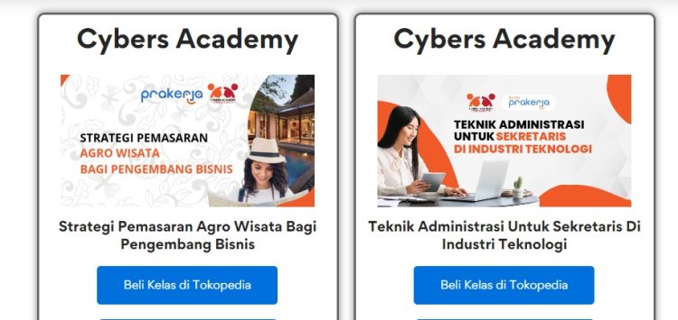 Cybers Academy Latih Penerima Manfaat Kartu Prakerja