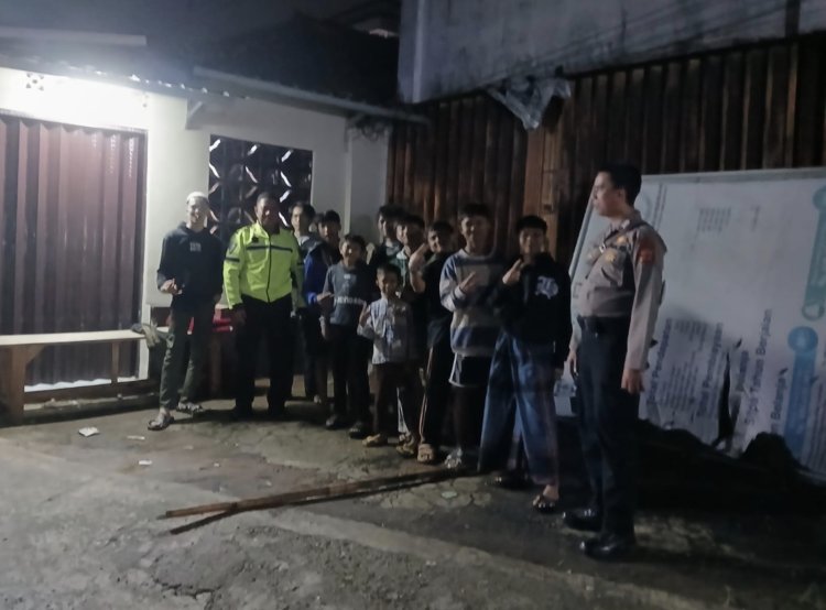 Cegah Aksi Perang sarung, Polisi Beri Himbauan Kamtibmas kepada Remaja dan Orang tua