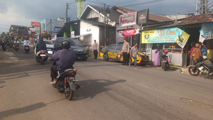 Kapolsek Sukabumi Pimpin Patroli Dan Pengamanan  Ngabuburit