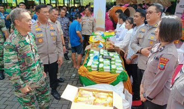 Kodam XIII/Merdeka Gelar Bazar, Polda Sulut dan Bhayangkari Ikut Berpartisipasi