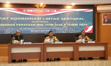 Polda Sulut dan Stakeholder Terkait Bahas Kesiapan Pengamanan Perayaan Idul Fitri 1445 Hijriah
