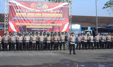 Forkopimda Kota Sukabumi, Apel Gelar Pasukan Operasi Ketupat Lodaya 2024