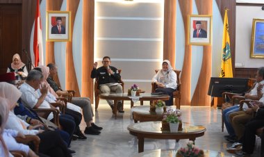 Kunjungan BPK RI Ke Pemkot Sukabumi, diSambut PJ Walikota