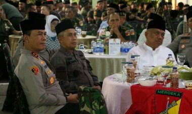 TNI-Polri dan Pemerintah serta Masyarakat Sulut Buka Puasa Bersama
