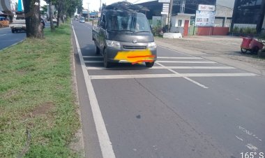 Polisi Tidur di Jalan Raya Hibrida, Warga  Resah Karena Terganggu