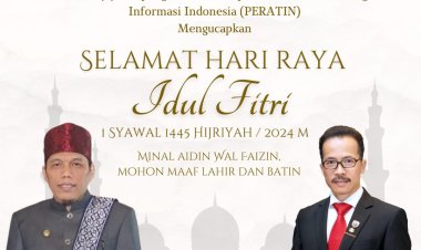 PERATIN Mengucapkan Selamat Hari Raya Idul Fitri 1445 H