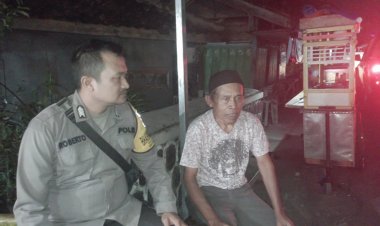 Bhabinkamtibmas Polsek Kebonpedes Sambangi Warga Binaanya