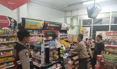 Tekan  Gangguan Kamtibmas, Polsek Baros Tingkatkan Patroli Malam