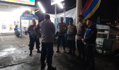 Antisipasi Gangguan Kamtibmas, Polsek Lembursitu Gencar Laksanakan Patroli Malam