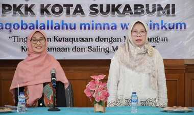 Silaturahmi Halalbihalal TP-PKK Kota Sukabumi: Pererat Ukhuwah Jadi Insan Bermanfaat