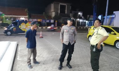 Cegah Kejahatan Perbankan,Polsek Plered Gelar Patroli Dialogis