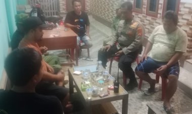 Cegah Kejahatan Malam Hari, Polsek Kaliwedi Gencar Laksanakan Patroli