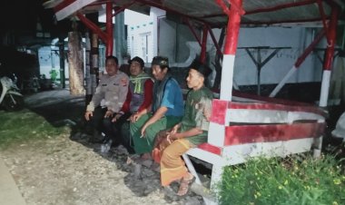 Jaga Kondusifitas Kamtibmas, Kapolsek Susukan Sambangi Warga