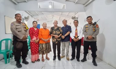 Polsek Gebang Gelar Pengamanan Minggu Kasih Untuk Kamtibmas