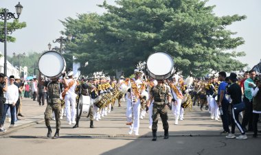 Semarak Pawai Ta'aruf MTQ ke-38 Jawa Barat, Dukung Kafilah Kota/Kabupaten Se-Jawa Barat