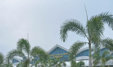 Bandara Djalaluddin Gorontalo Ditutup Akibat Abu Vulkanik Erupsi Gunung Ruang