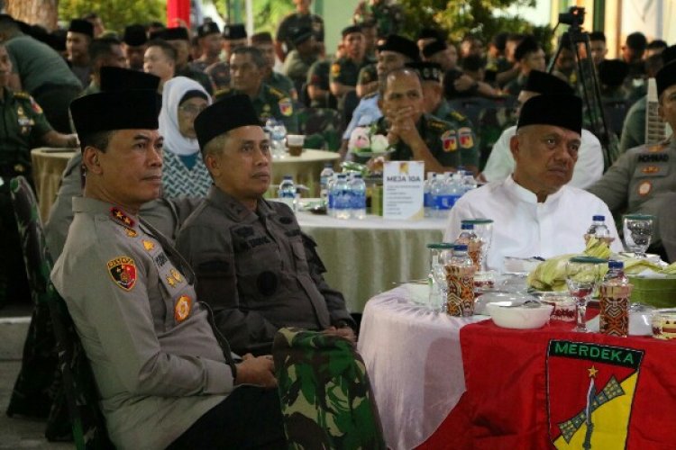 TNI-Polri dan Pemerintah serta Masyarakat Sulut Buka Puasa Bersama