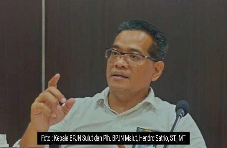 Hendro Satrio Dipercaya Jabat Plh Kepala BPJN Maluku Utara