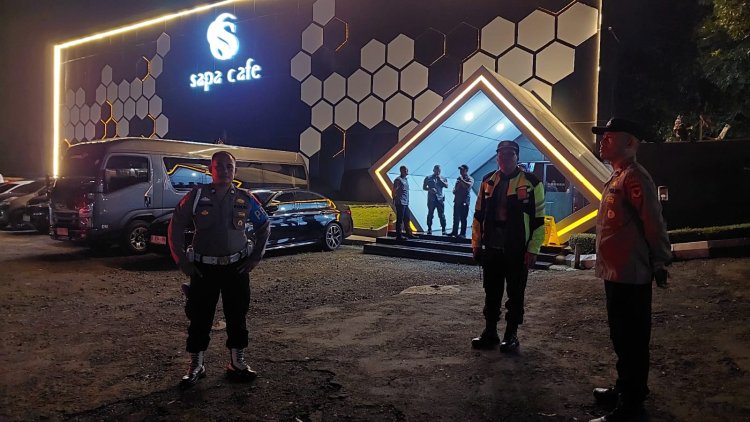 Polsek Sukabumi Lakukan Pengamanan Kegiatan Di Sapa Cafe