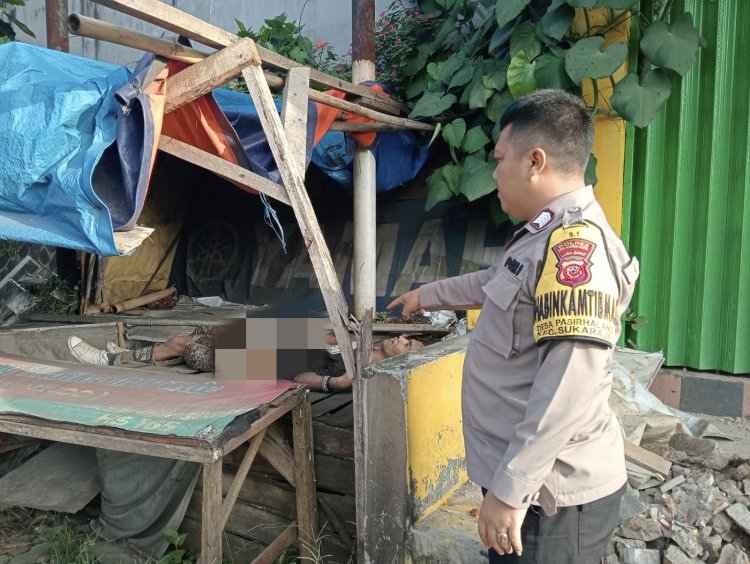 Ditemukan Tak Bernyawa, Polsek Sukaraja Evakuasi Jenazah Warga Bogor ke Rumah Sakit terdekat.