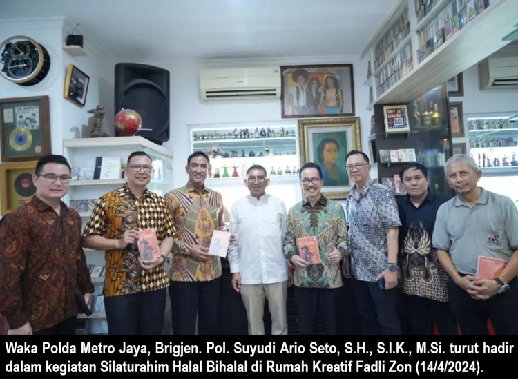 Sekjen PERATIN Apresiasi Rumah Kreatif Fadli Zon Koleksi Beragam Budaya Nusantara