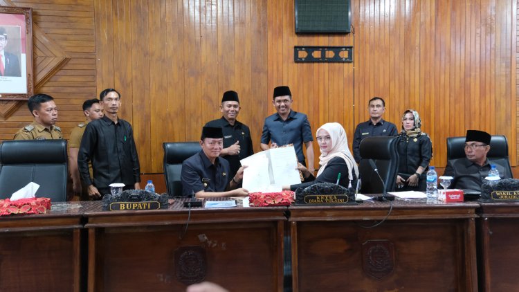 Paripurna DPRD Kabupaten Kaur Setujui Progam Pembentukan Perda