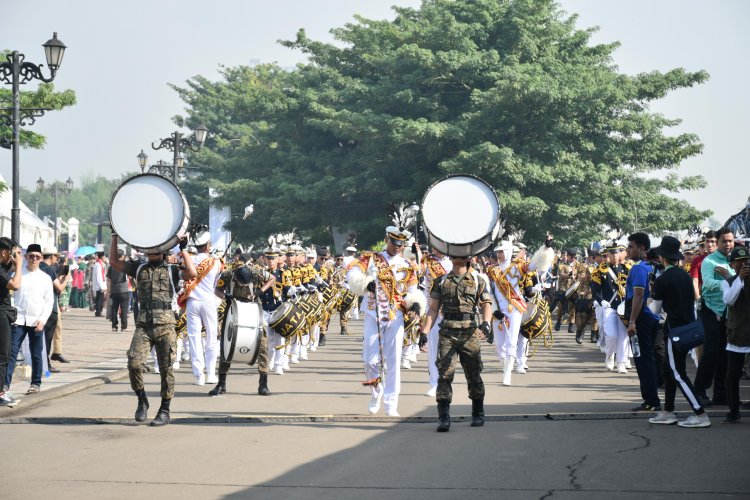 Semarak Pawai Ta'aruf MTQ ke-38 Jawa Barat, Dukung Kafilah Kota/Kabupaten Se-Jawa Barat