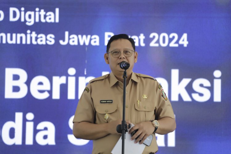 PJ Wali Kota Sukabumi Buka Giat Nobar Cakap Digital Bijak Interaksi di Medsos